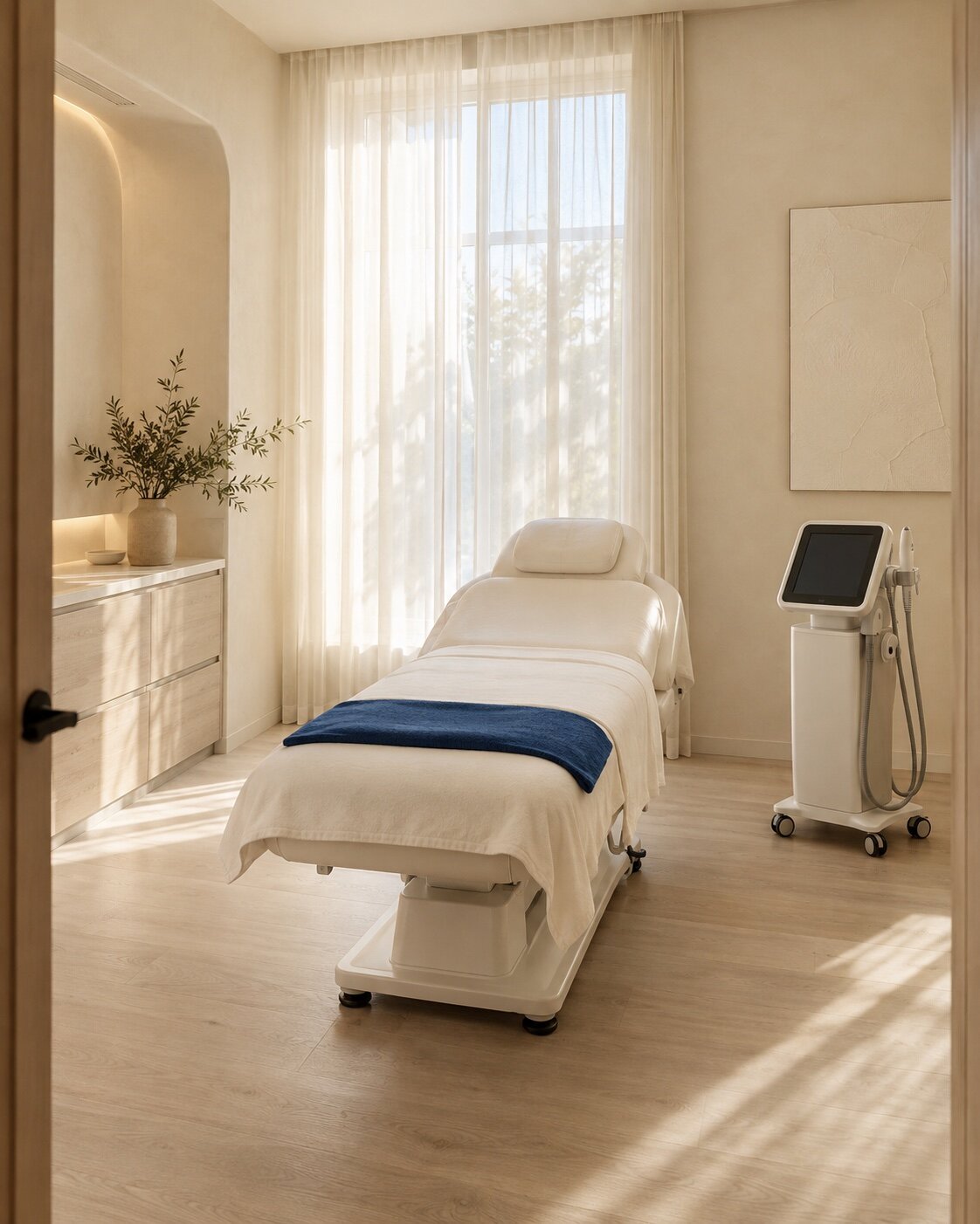 Illustrative Clinic B promotional creative